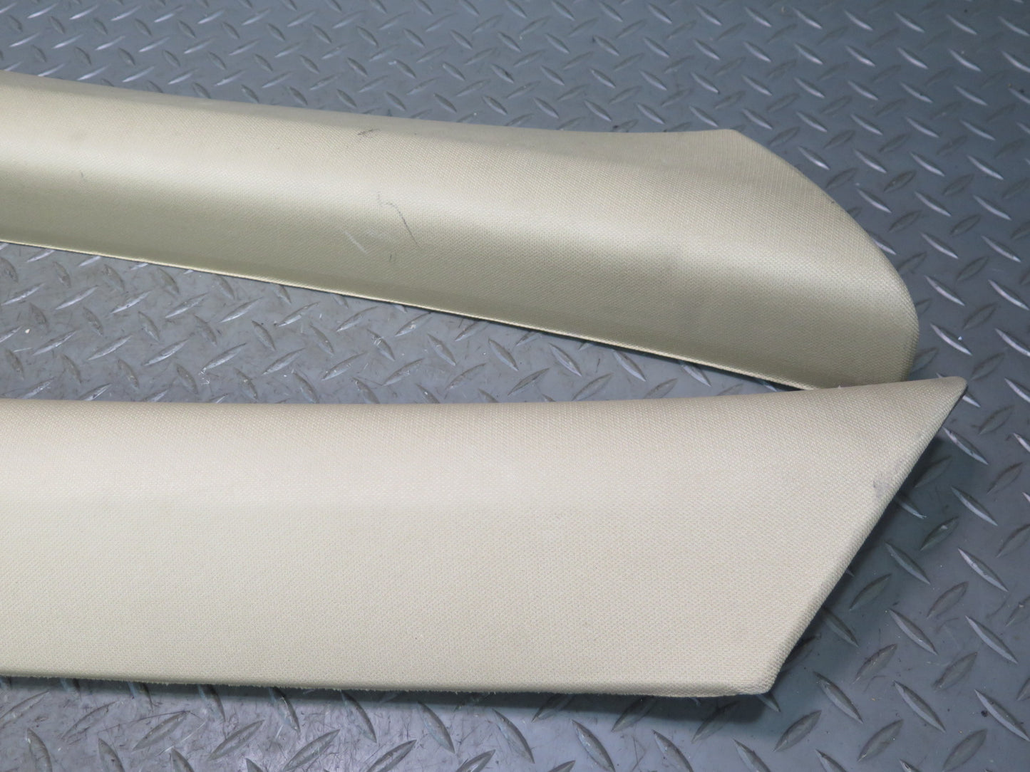 06-11 Mercedes W164 ML350 Set of 2 Left & Right A Pillar Trim Cover Beige OEM