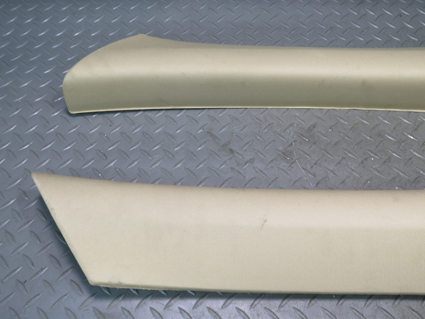 06-11 Mercedes W164 ML350 Set of 2 Left & Right A Pillar Trim Cover Beige OEM