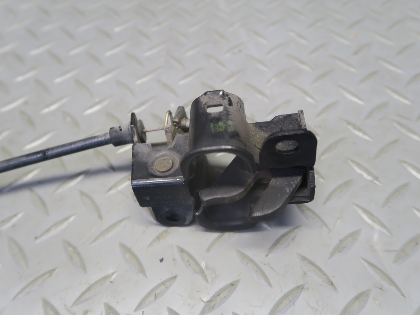 06-11 Mercedes W164 Ml-class Front Left & Right Hood Lock Latch w Cable Set OEM