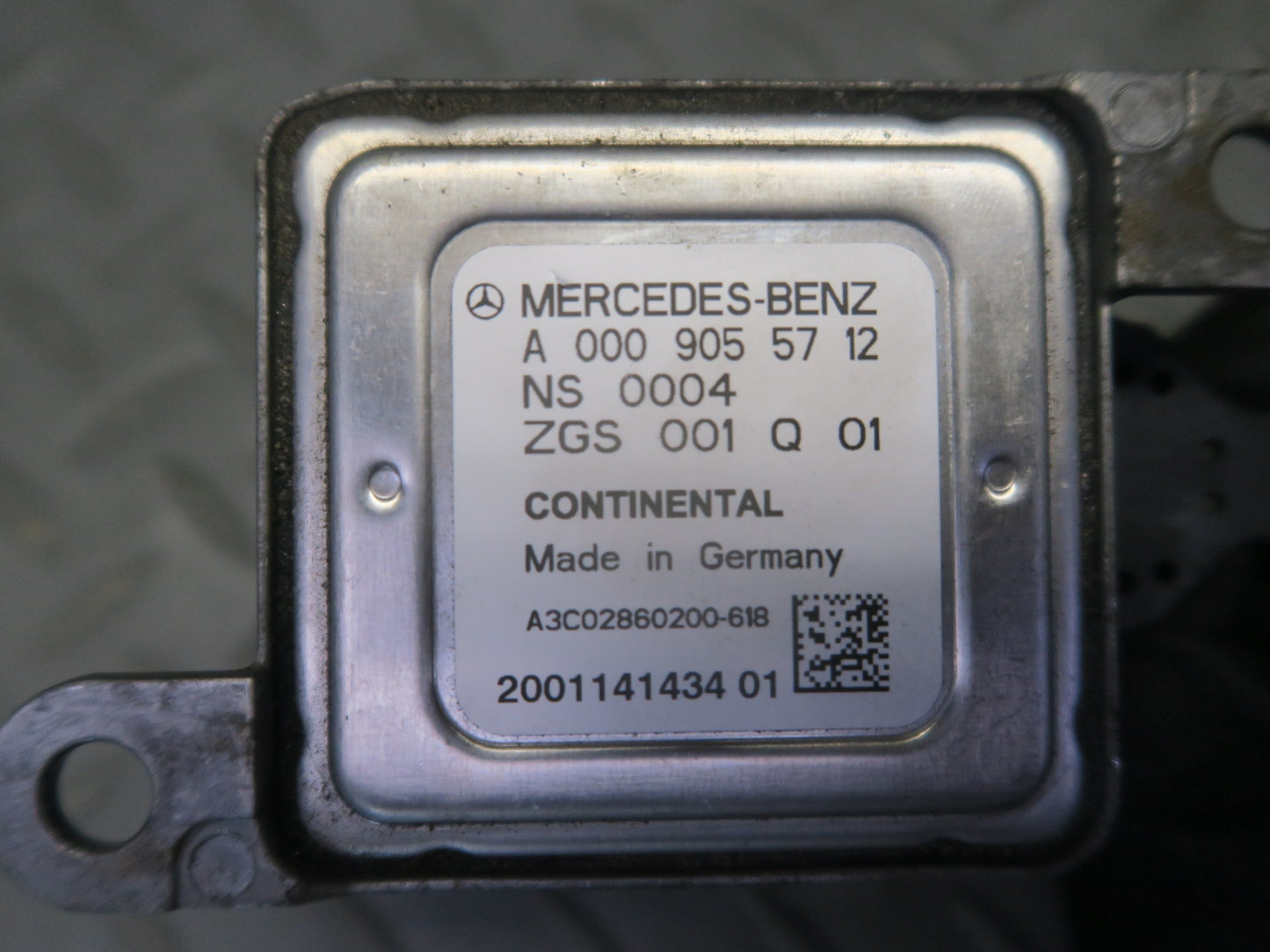 10-11 Mercedes W164 ML350 3.0L Diesel Set of 2 NOX Oxygen Sensor Module Unit OEM