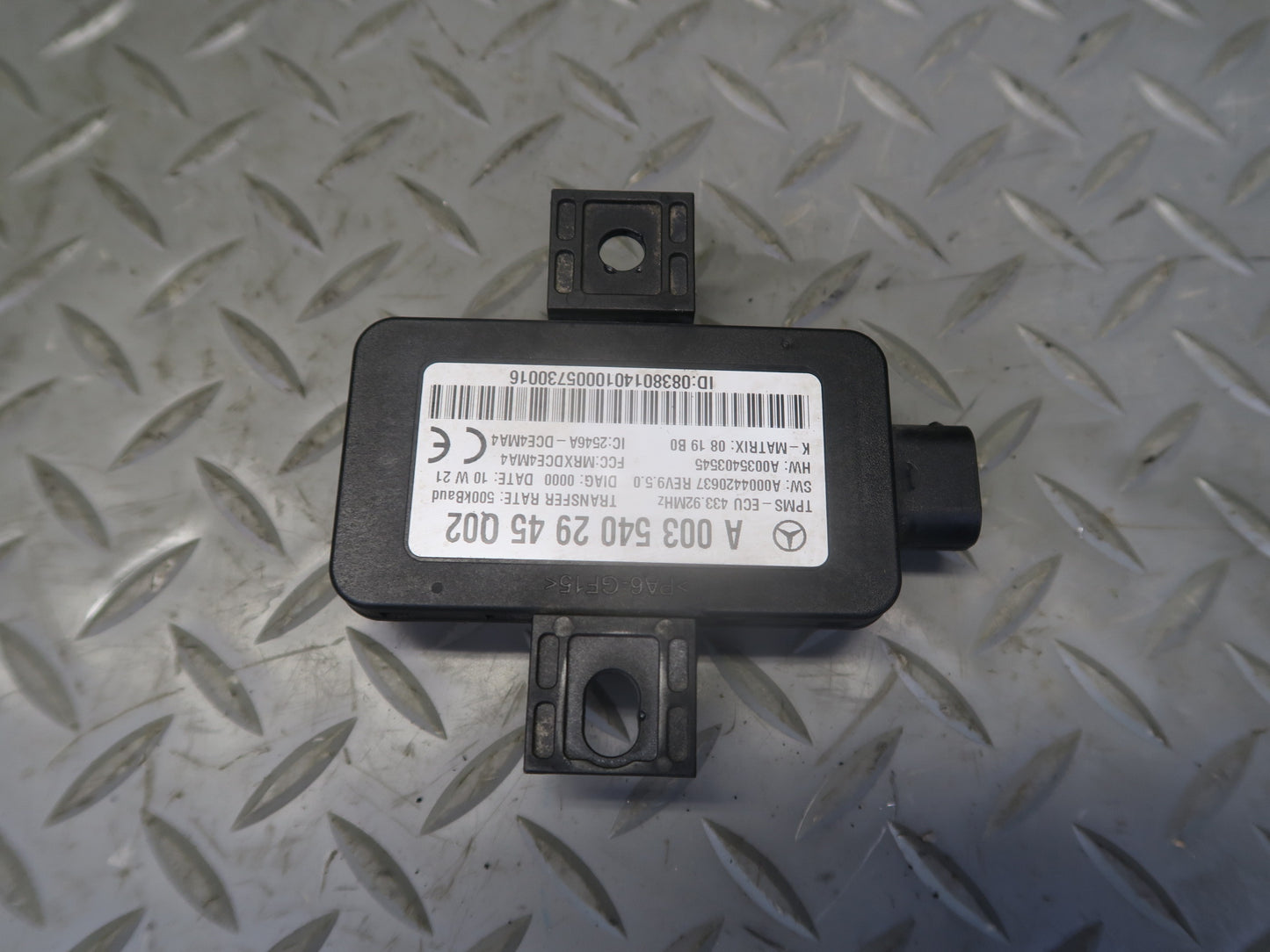 06-11 Mercedes W164 ML350 GL450 Tire Pressure Control Module 0035402945 OEM