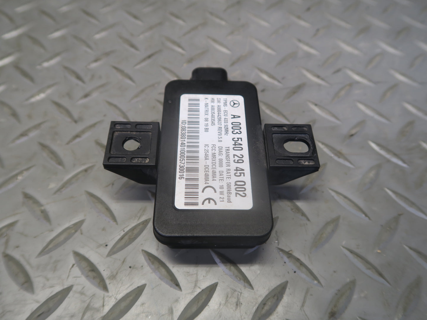 06-11 Mercedes W164 ML350 GL450 Tire Pressure Control Module 0035402945 OEM