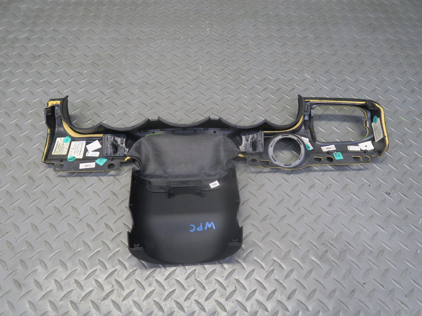 2003-2010 Porsche Cayenne 955 Dash Front Left  Steering Column Upper Trim Panel