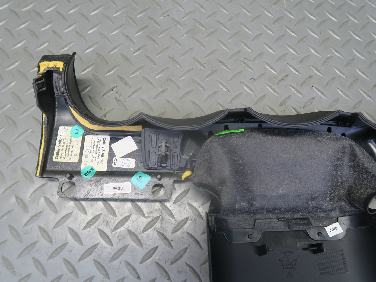 2003-2010 Porsche Cayenne 955 Dash Front Left  Steering Column Upper Trim Panel