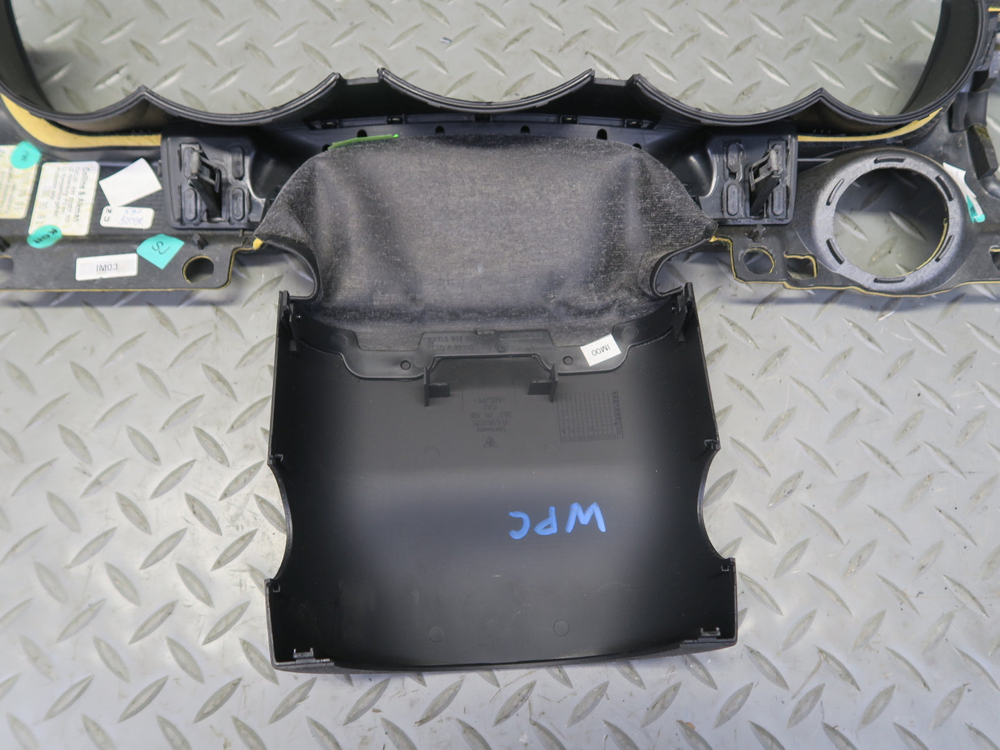 2003-2010 Porsche Cayenne 955 Dash Front Left  Steering Column Upper Trim Panel