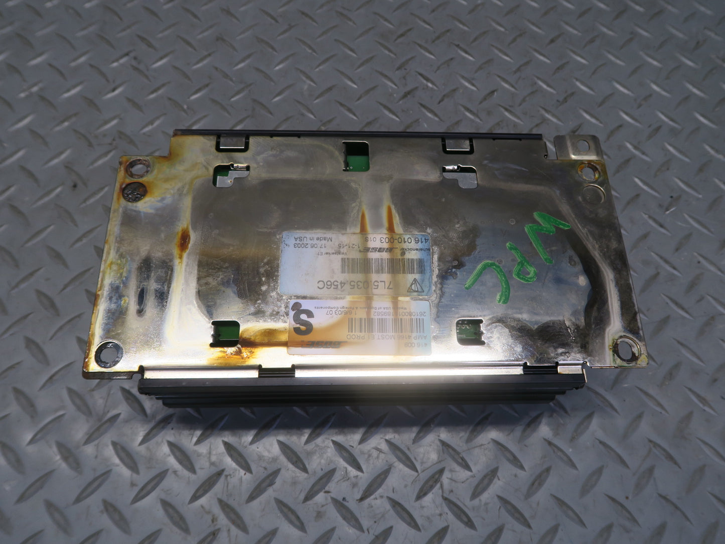 2003-2006 Porsche Cayenne 955 Bose Audio System Amplifier AMP 7L5035456C