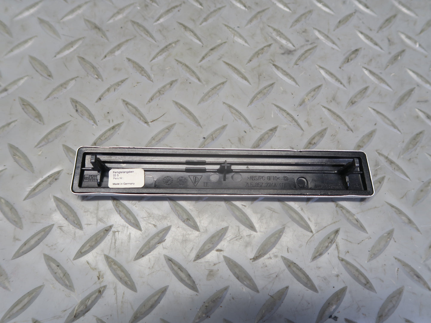2003-2010 Porsche Cayenne 955 Dash Front Trim Bezel Cover Panel Set of 3