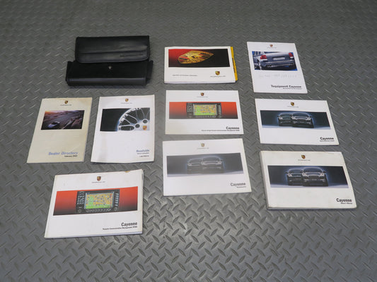 2004 Porsche Cayenne 955 User Owner Operator Guide Manual Book Set Case