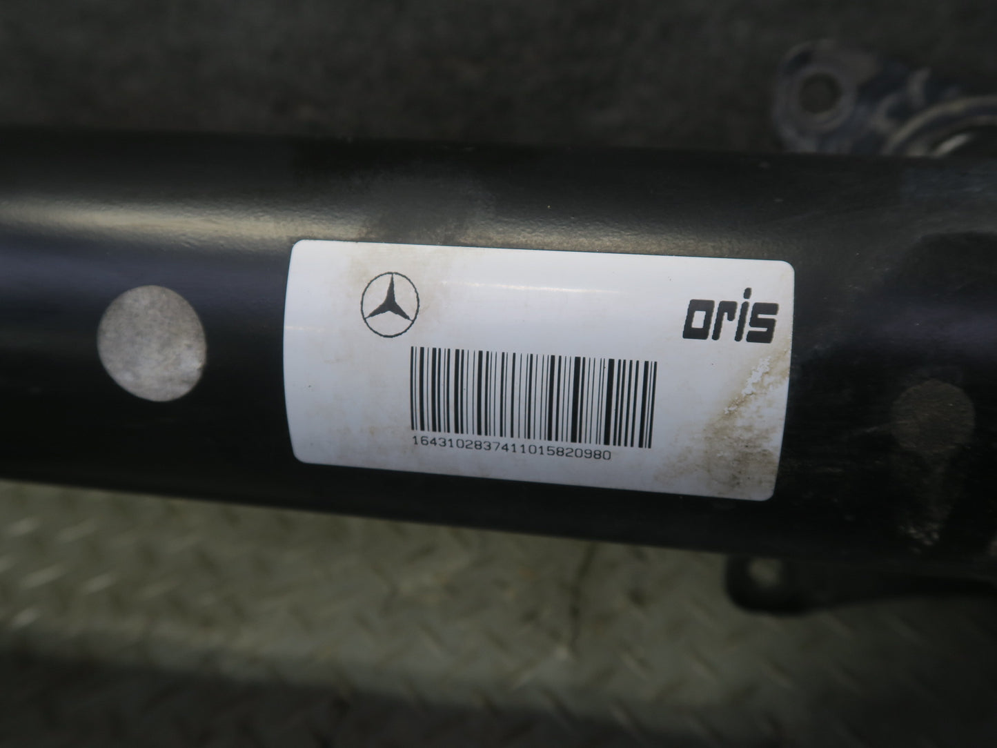 06-11 Mercedes W164 ML350 ML500 Rear Trailer TOW Hitch Reinforcement Bar OEM