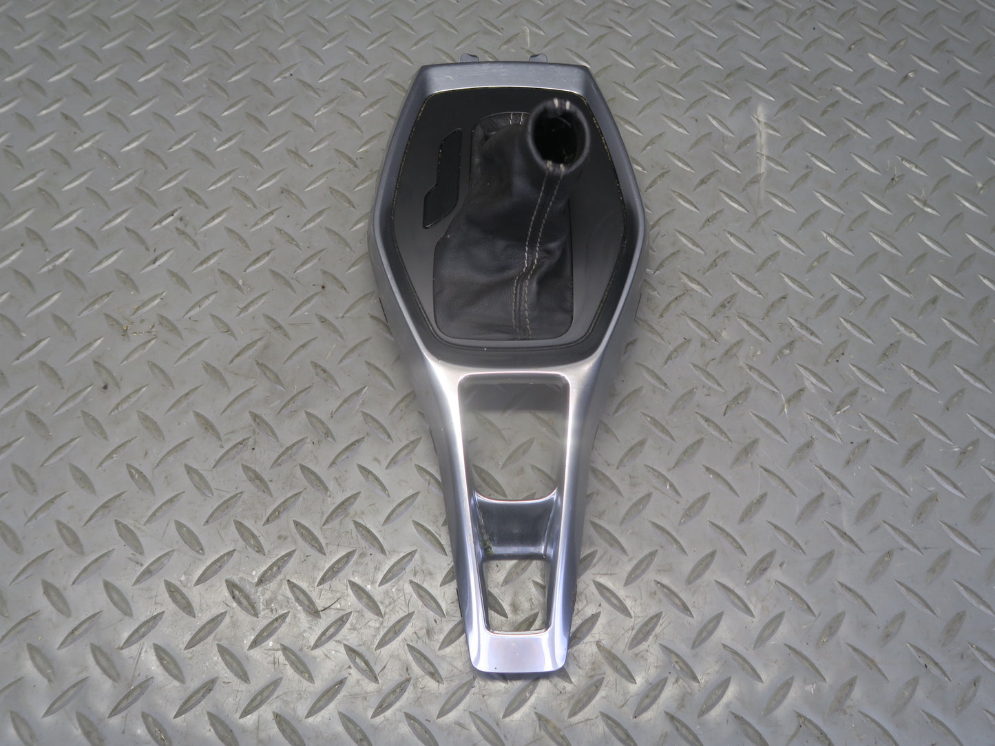 16-22 Chevrolet Camaro SS Center Console Shifter Boot Trim Bezel Cover Panel OEM