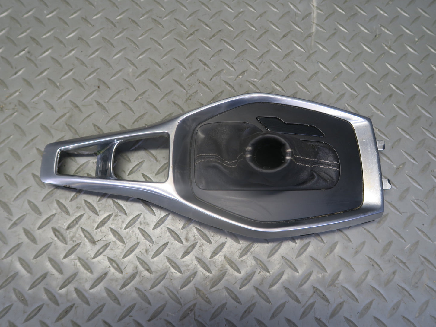 16-22 Chevrolet Camaro SS Center Console Shifter Boot Trim Bezel Cover Panel OEM