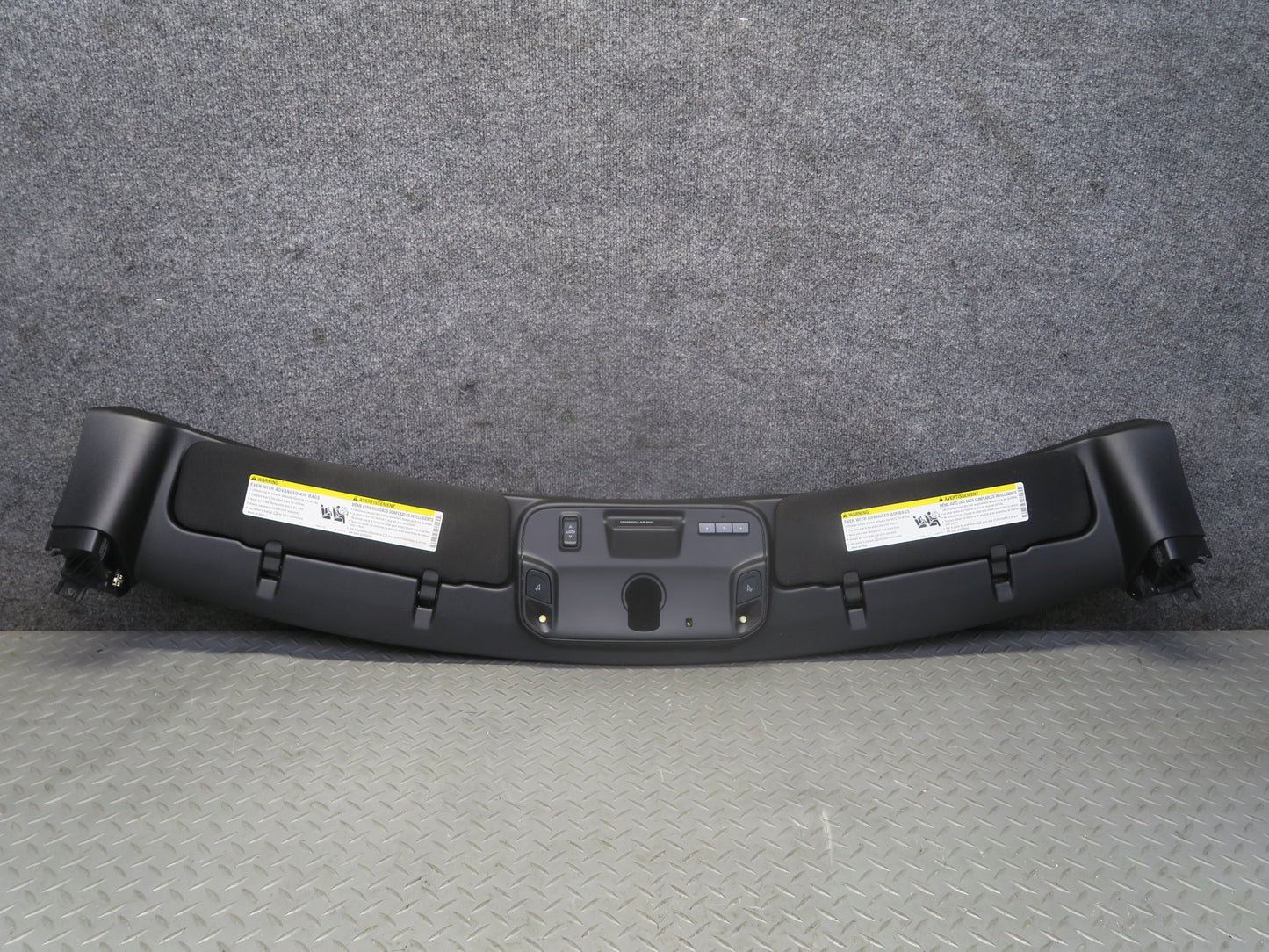 16-18 Chevrolet Camaro SS Convertible Front Roof Headliner Trim w Sun Visor OEM