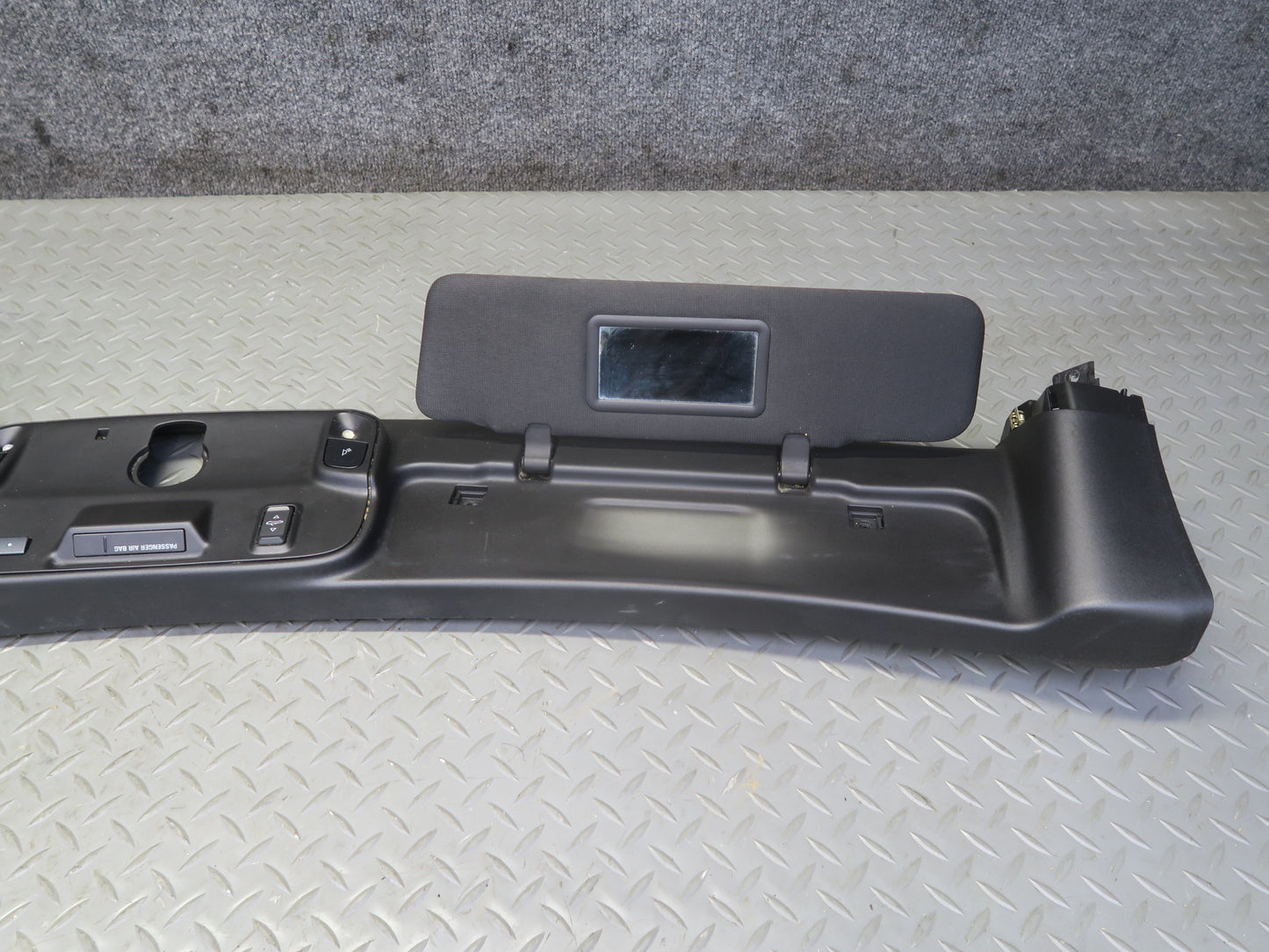 16-18 Chevrolet Camaro SS Convertible Front Roof Headliner Trim w Sun Visor OEM