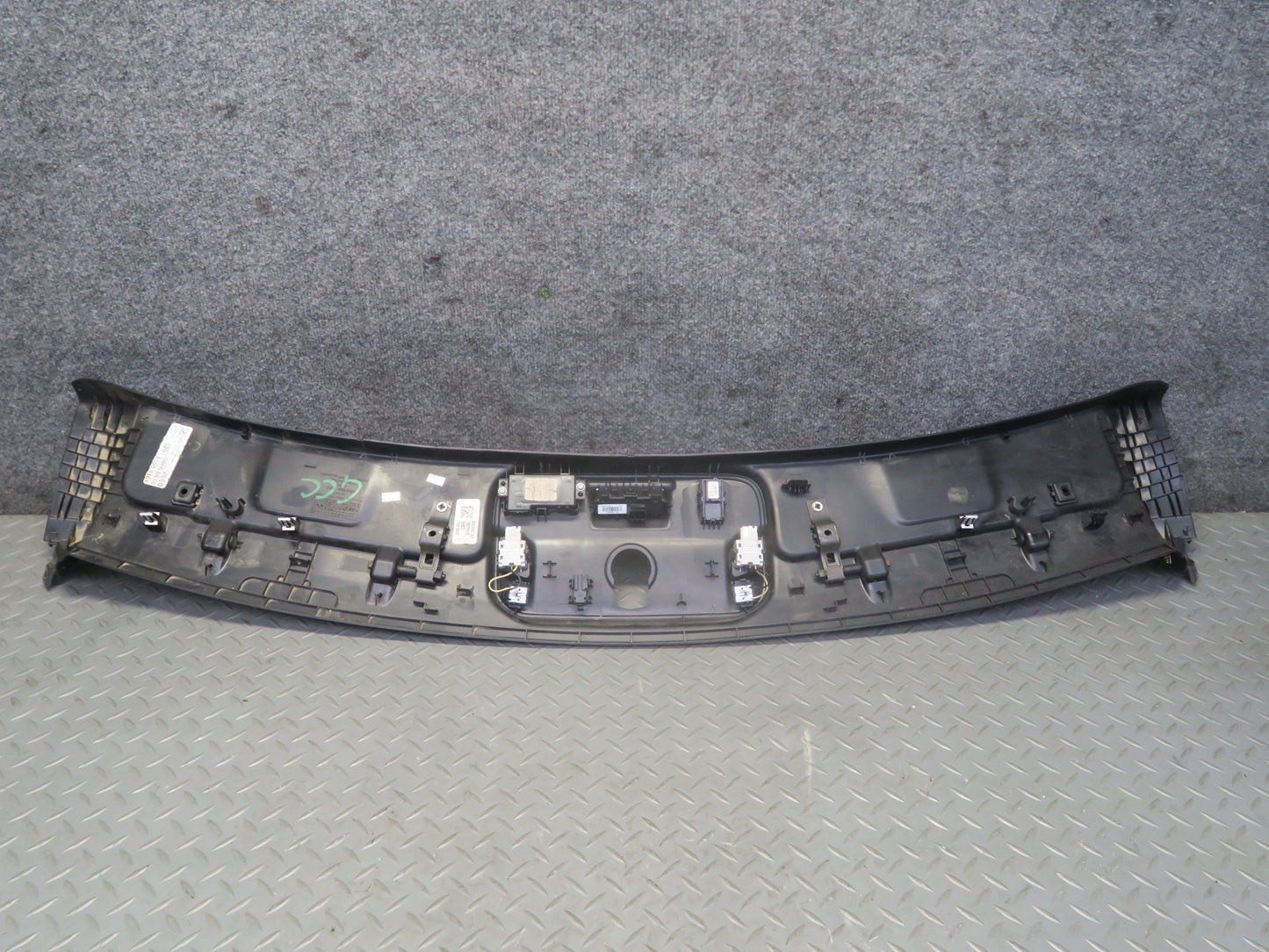 16-18 Chevrolet Camaro SS Convertible Front Roof Headliner Trim w Sun Visor OEM