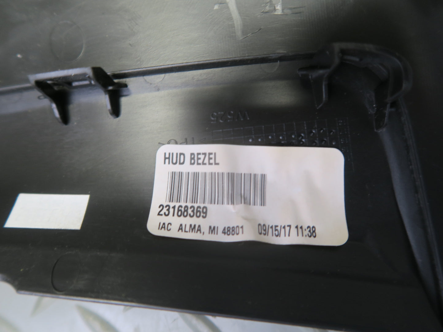 17-24 Chevrolet Camaro SS Dash Upper Trim Cover Panel Black OEM
