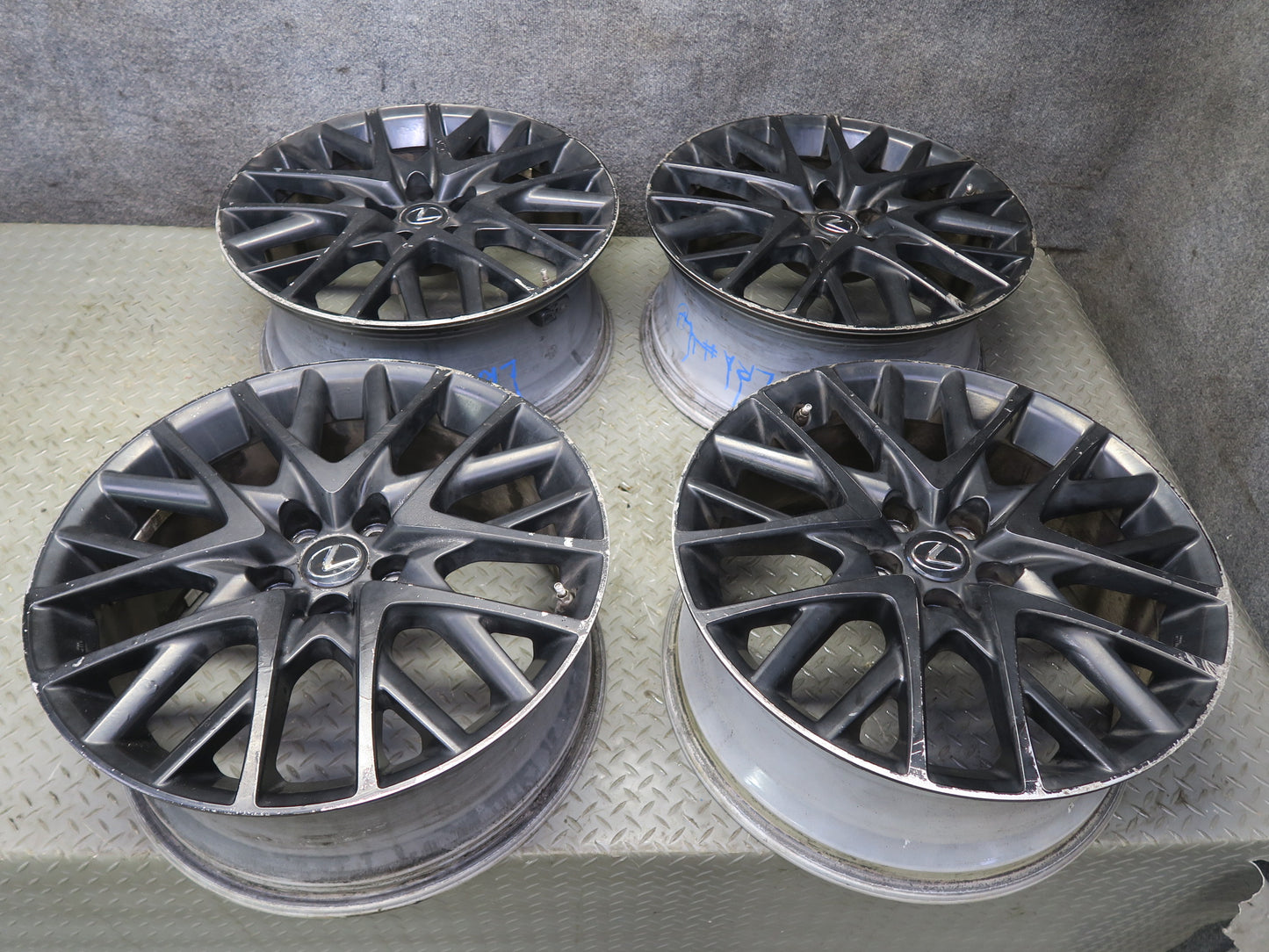 15-25 Lexus GSC16L RC300 Set of 4 Alloy R19 19" Wheel Rim 19x8JJ ET45 OEM
