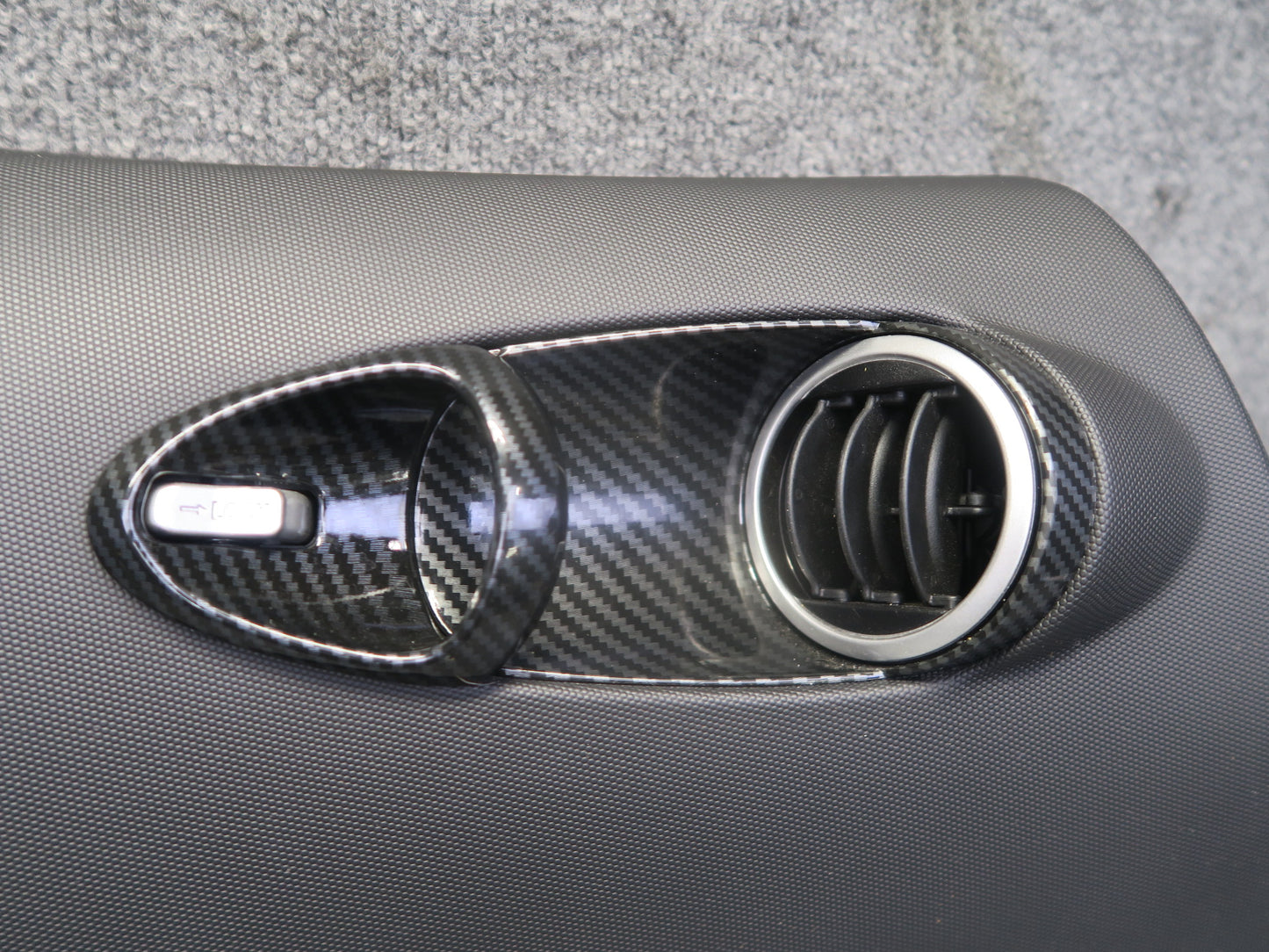 04-05 Nissan Z33 350Z Convertible Left Door Interior Trim Cover Panel Black OEM