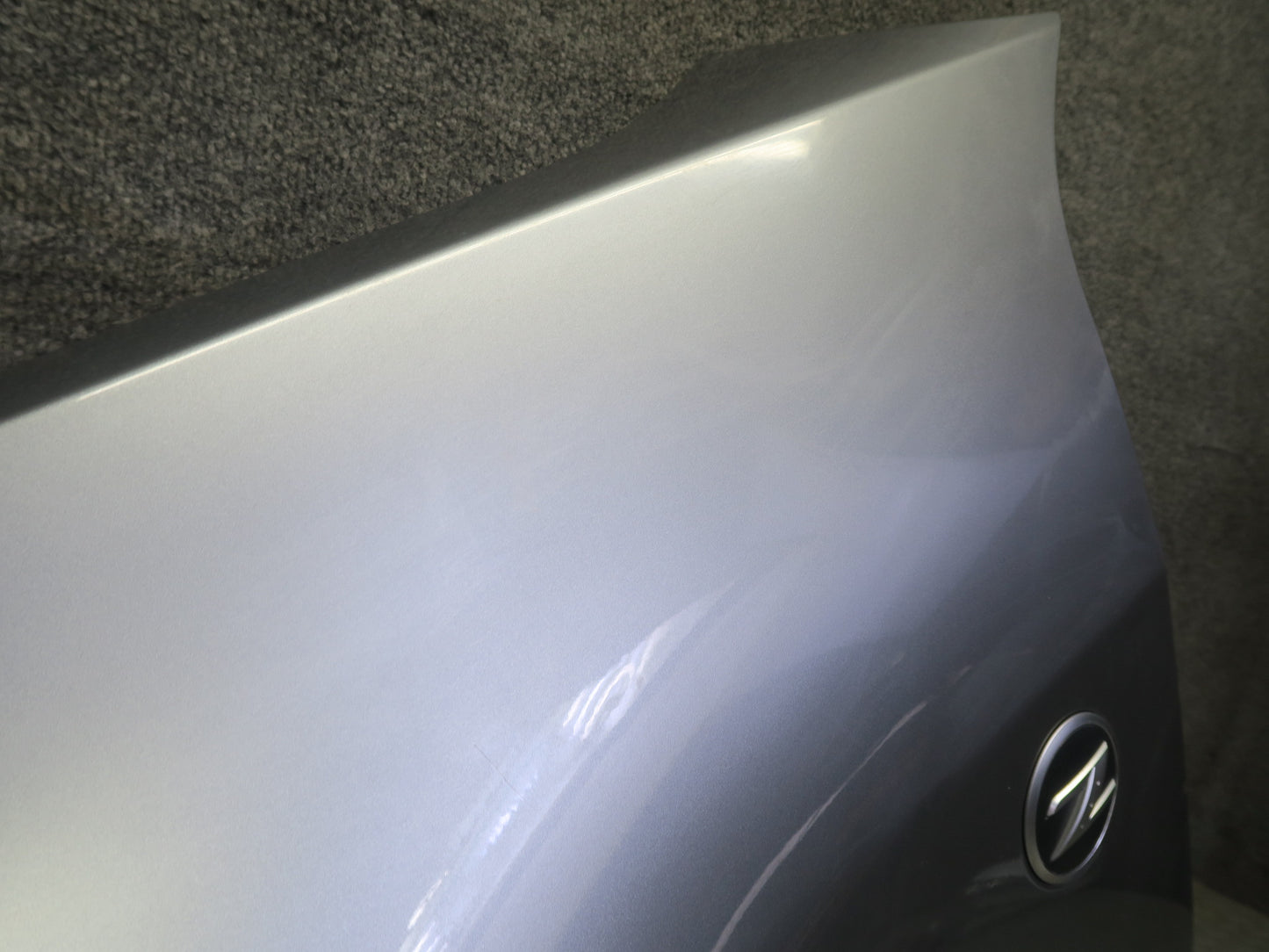 03-06 Nissan Z33 350Z Front Left Fender Shell Cover Panel Silver OEM