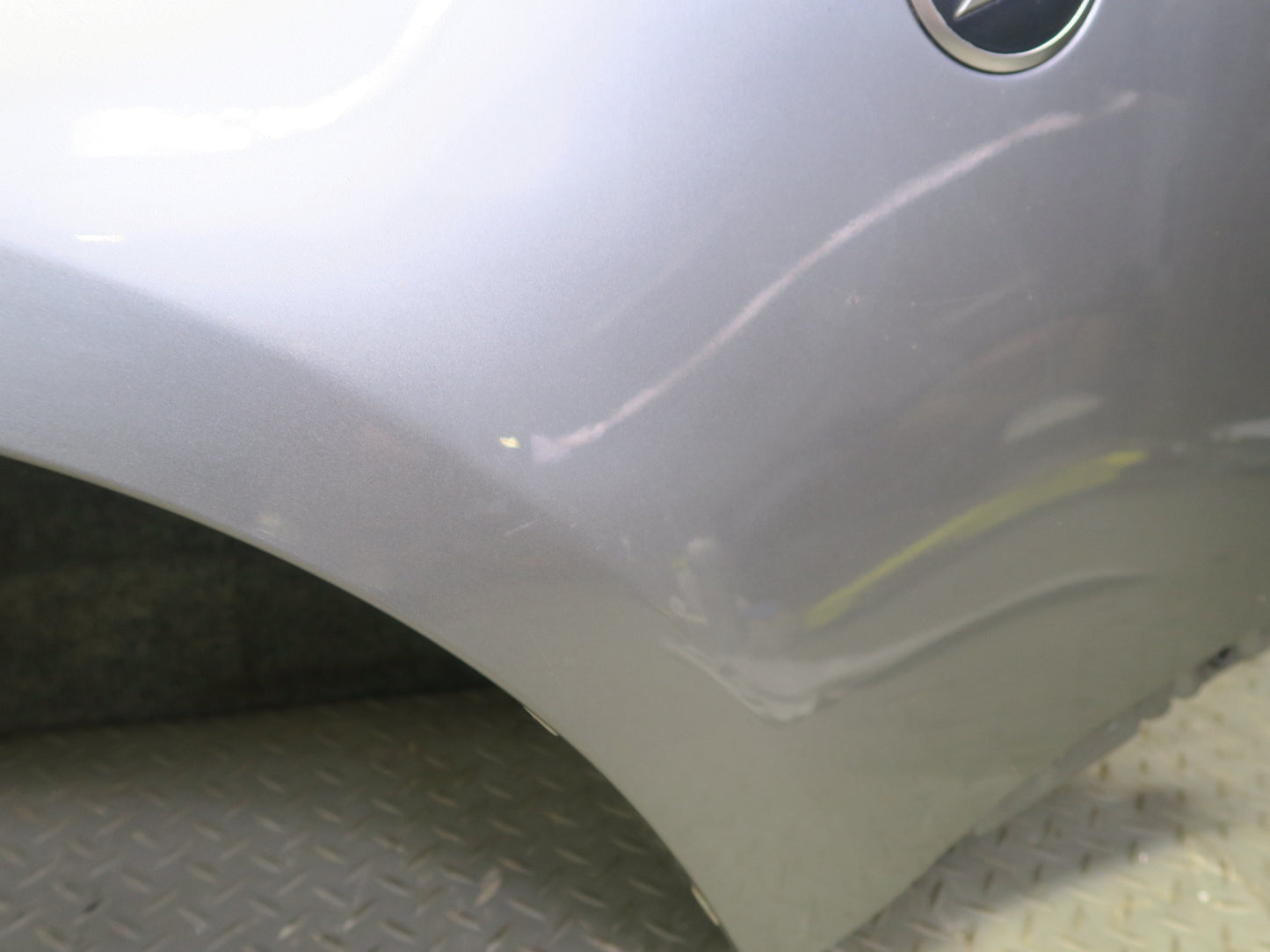 03-06 Nissan Z33 350Z Front Left Fender Shell Cover Panel Silver OEM