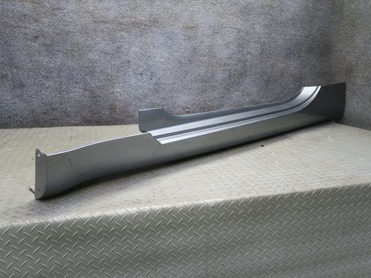 04-06 Nissan 350Z Z33 Convert Left Side Skirt Rocker Panel Molding Silver OEM