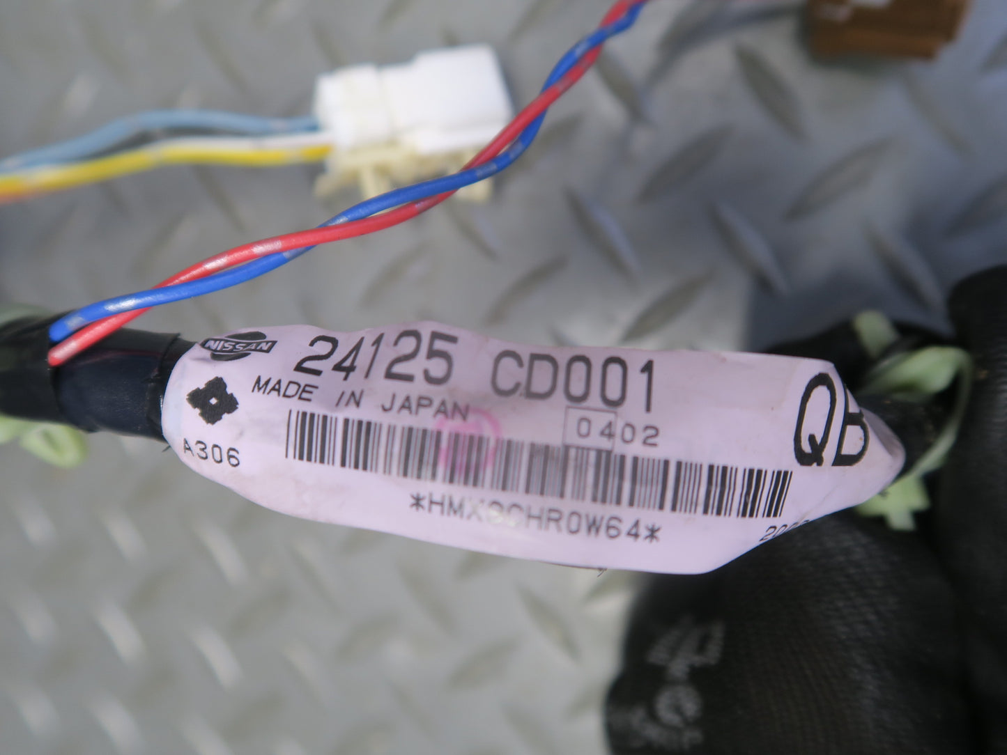 03-06 Nissan Z33 350Z Left Driver Door Wire Wiring Harness 24125CD001 OEM