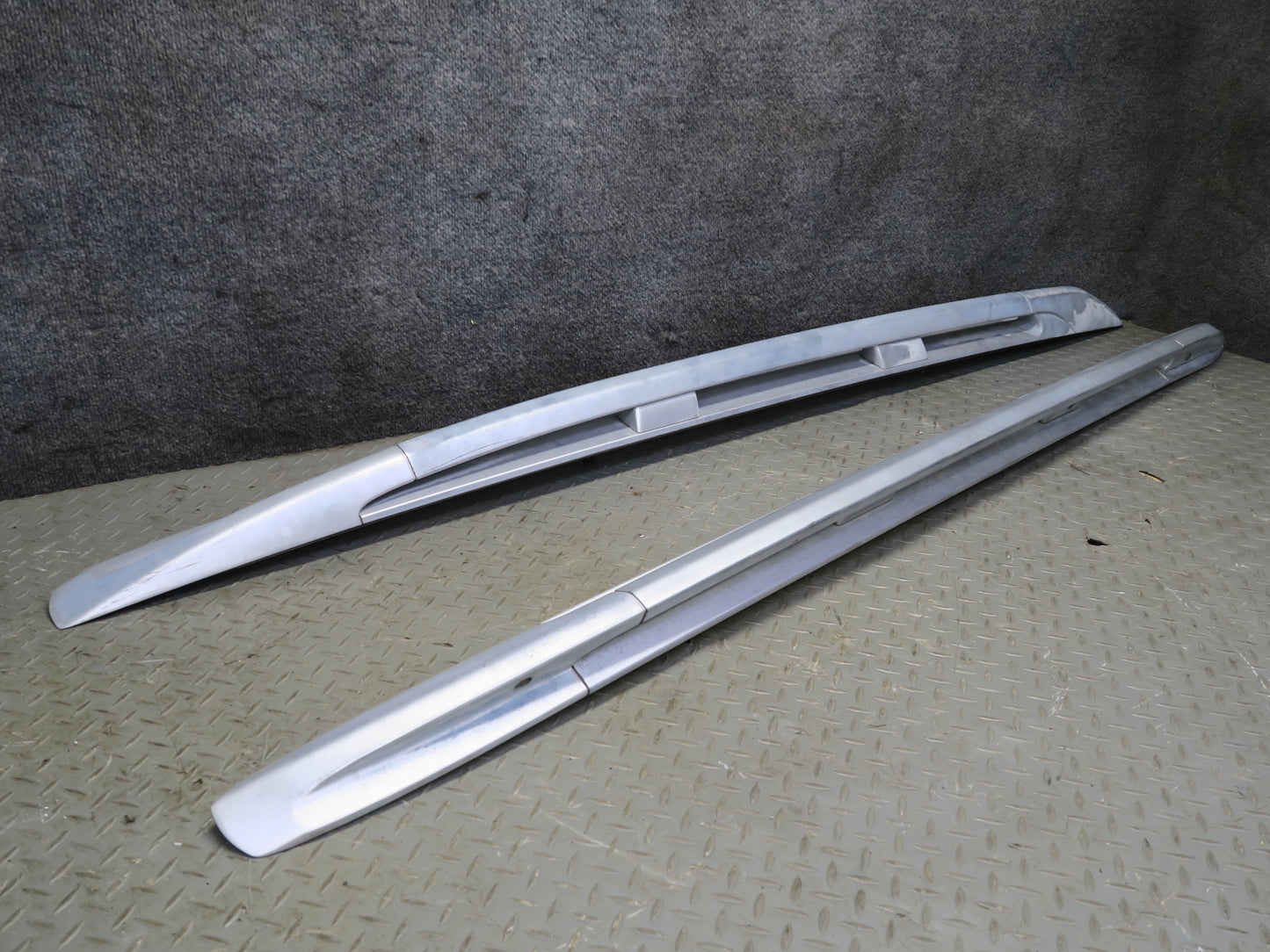 2003-2010 Porsche Cayenne 955 Left & Right Luggage Roof Rack Rail Set of 2