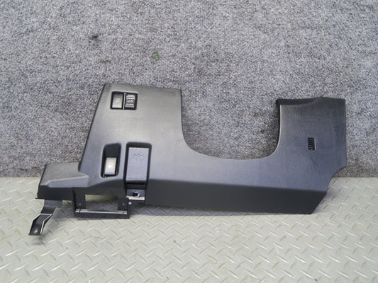 04-06 Nissan 350Z Z33 Convert Left Lower Knee Trim Cover Panel w Switches OEM