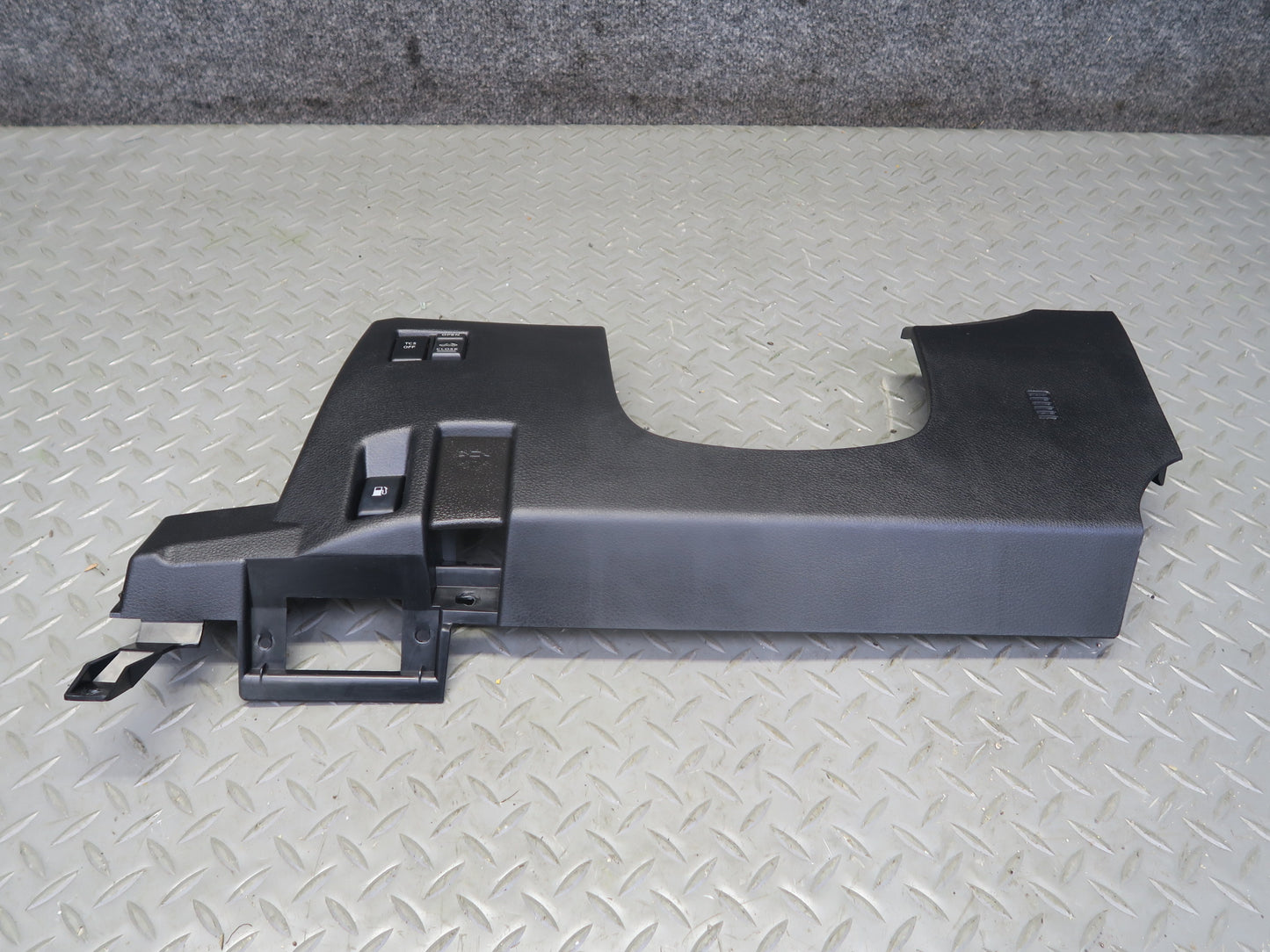 04-06 Nissan 350Z Z33 Convert Left Lower Knee Trim Cover Panel w Switches OEM