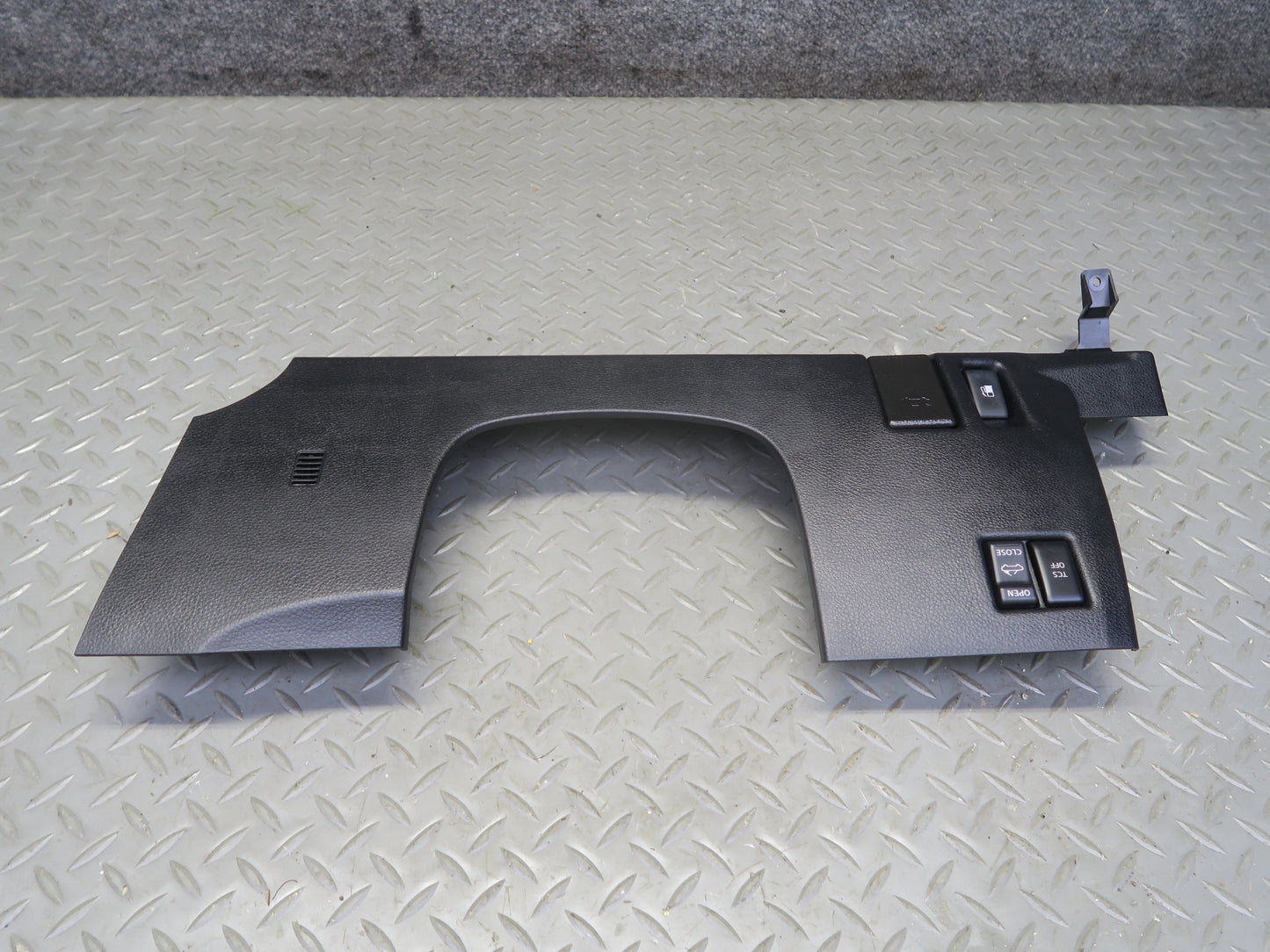 04-06 Nissan 350Z Z33 Convert Left Lower Knee Trim Cover Panel w Switches OEM
