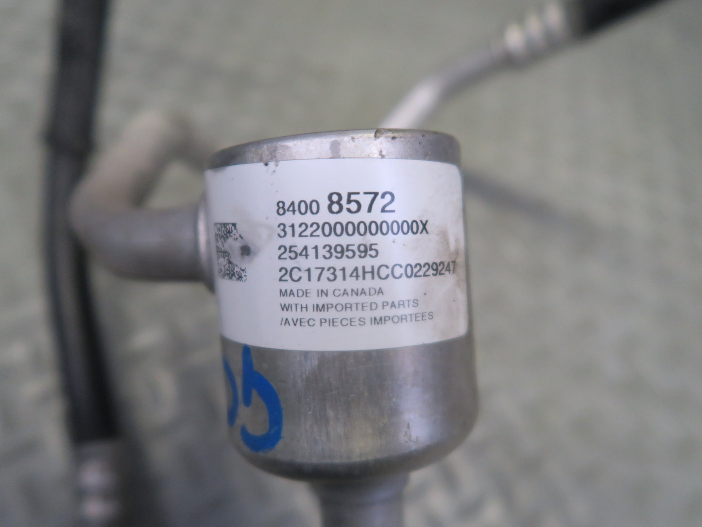 16-24 Chevrolet Camaro SS 6.2L LT1 A/C Air Conditioning Compressor Hose Pipe OEM