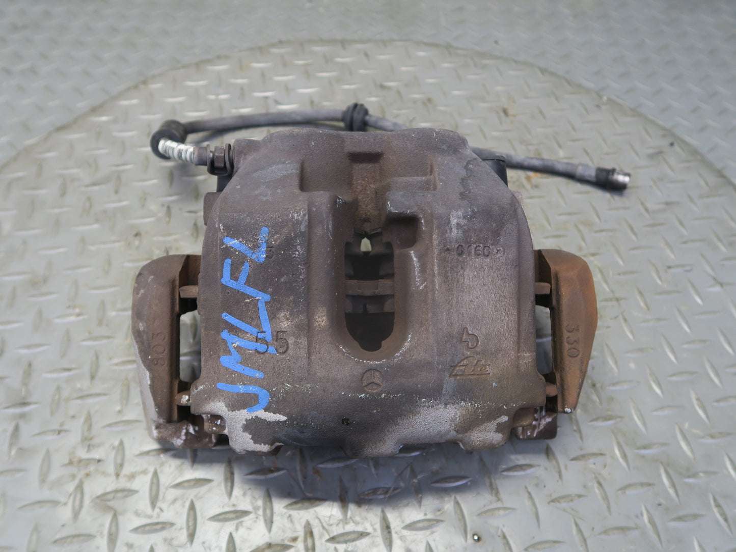 07-11 Mercedes W164 ML350 ML500 Set of 2 Front Left & Right Brake Caliper OEM