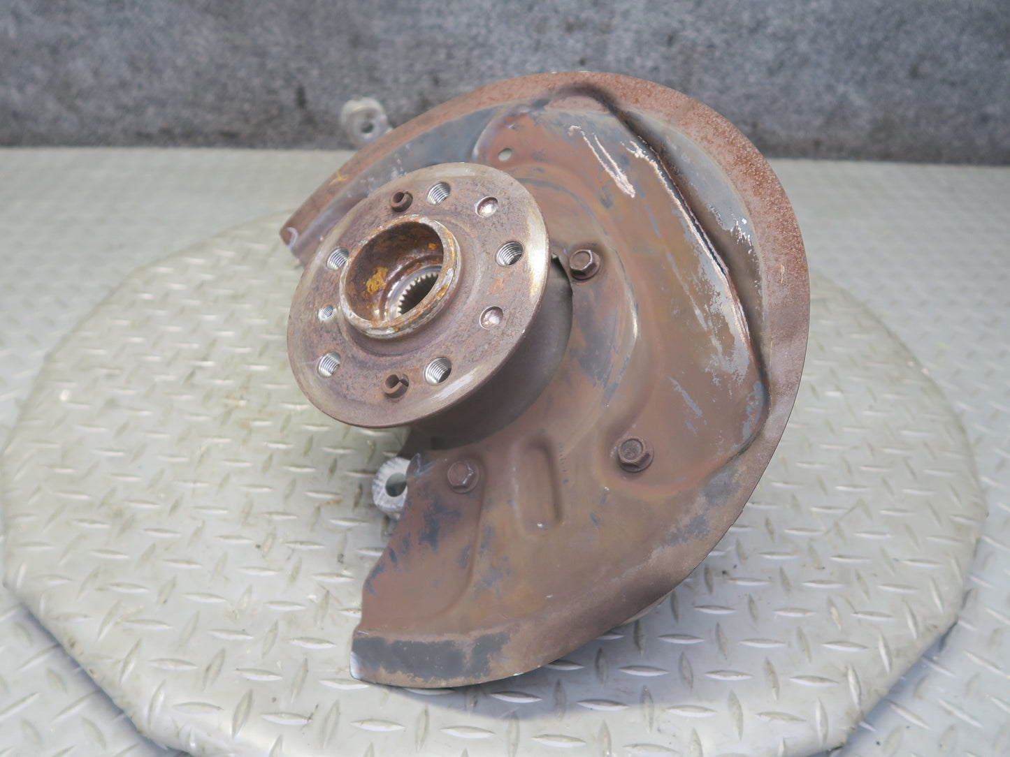 06-11 Mercedes W164 ML350 AWD Front Right Spindle Knuckle Wheel Hub Bearing OEM