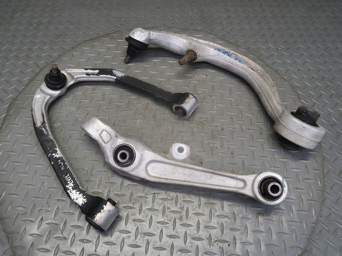 03-05 Nissan Z33 350Z Set of 3 Front Left Suspension Control Arm OEM