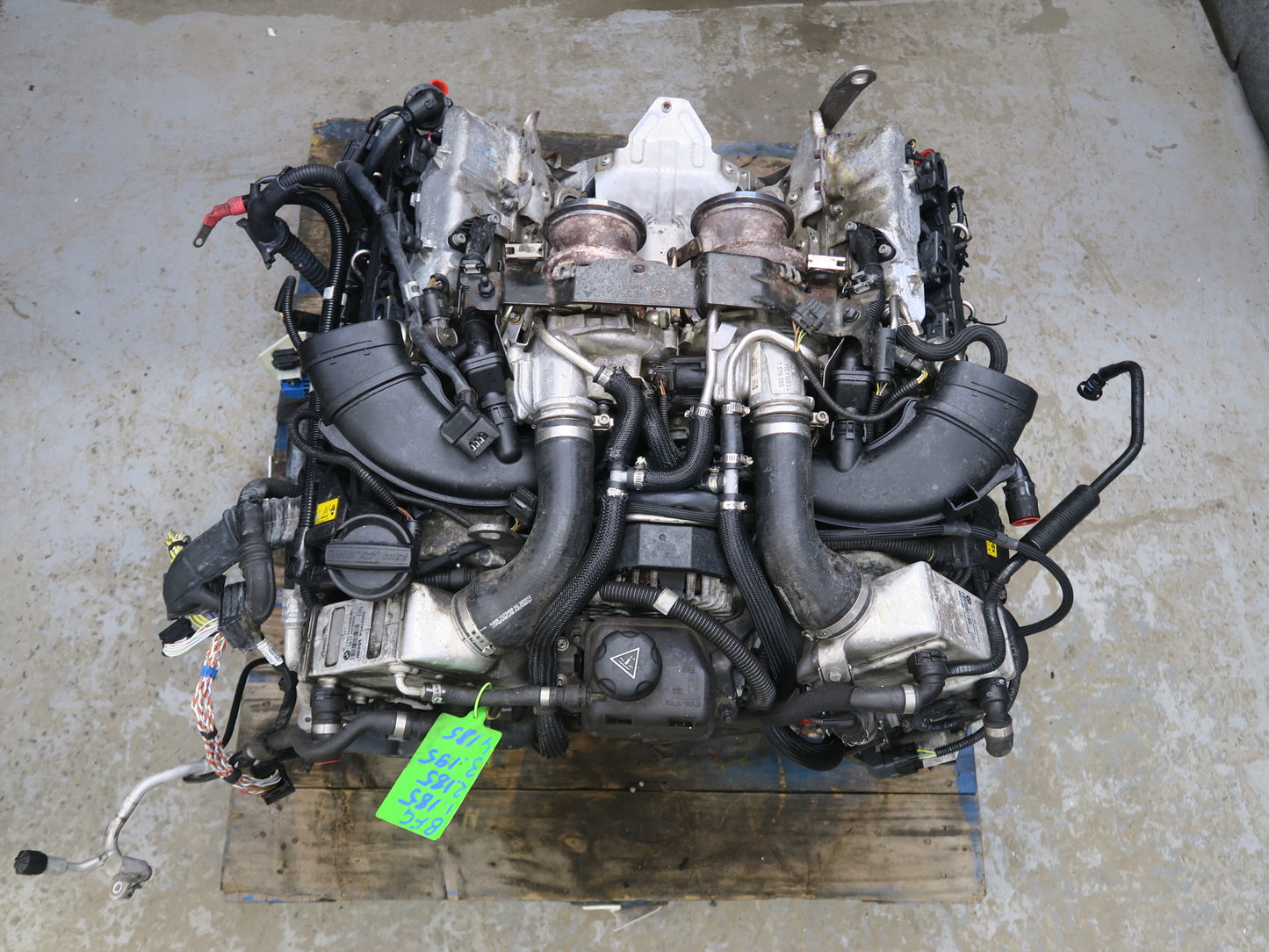 2013 BMW F10 550iX 4.4L AWD N63B44A A/T Complete Engine Motor w Turbo 87k Miles
