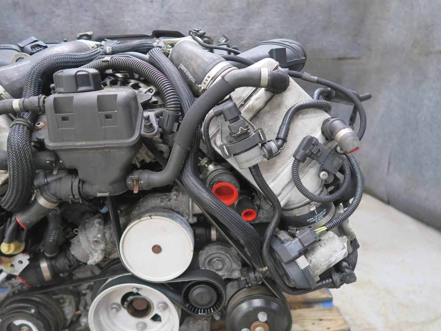 2013 BMW F10 550iX 4.4L AWD N63B44A A/T Complete Engine Motor w Turbo 87k Miles