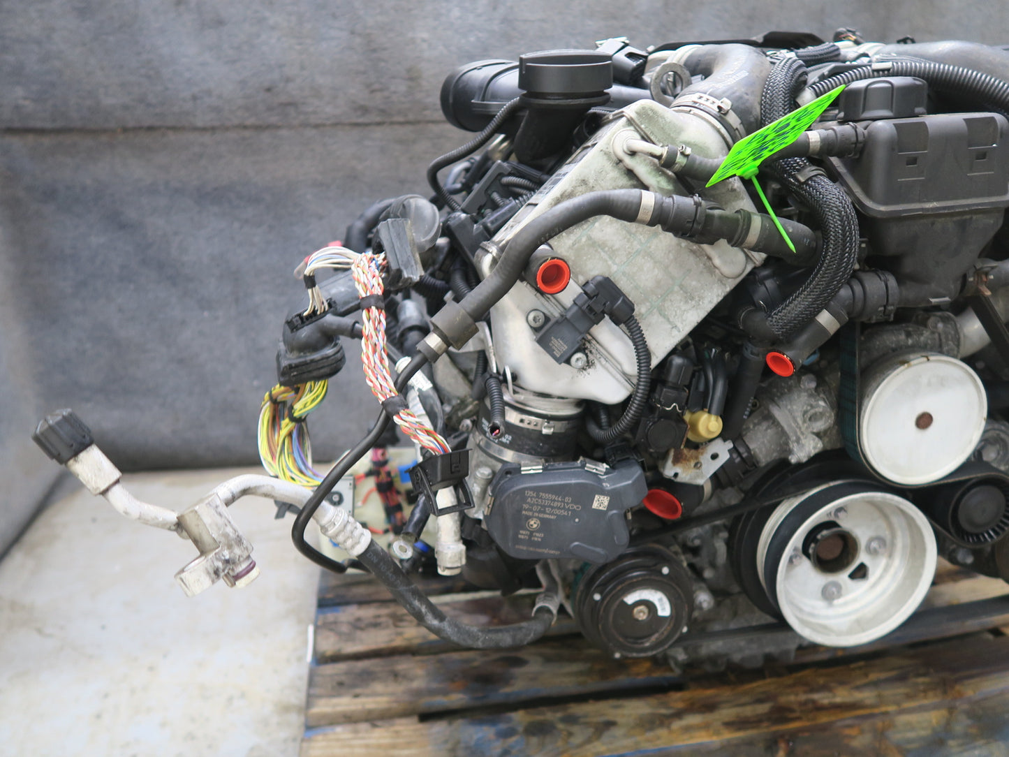 2013 BMW F10 550iX 4.4L AWD N63B44A A/T Complete Engine Motor w Turbo 87k Miles