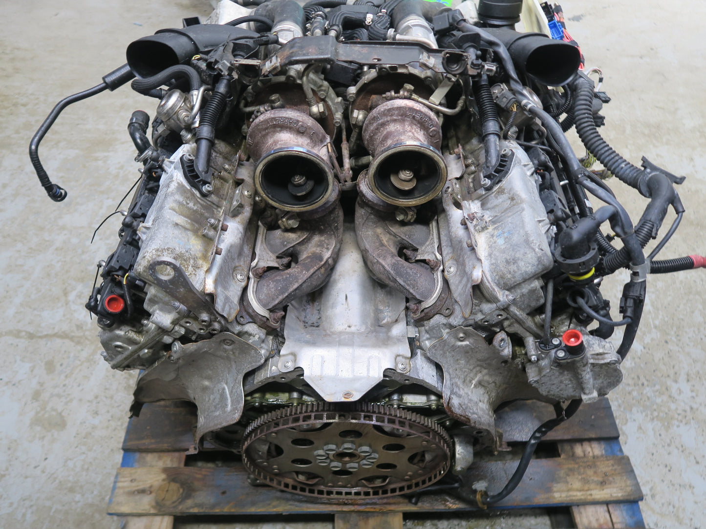 2013 BMW F10 550iX 4.4L AWD N63B44A A/T Complete Engine Motor w Turbo 87k Miles