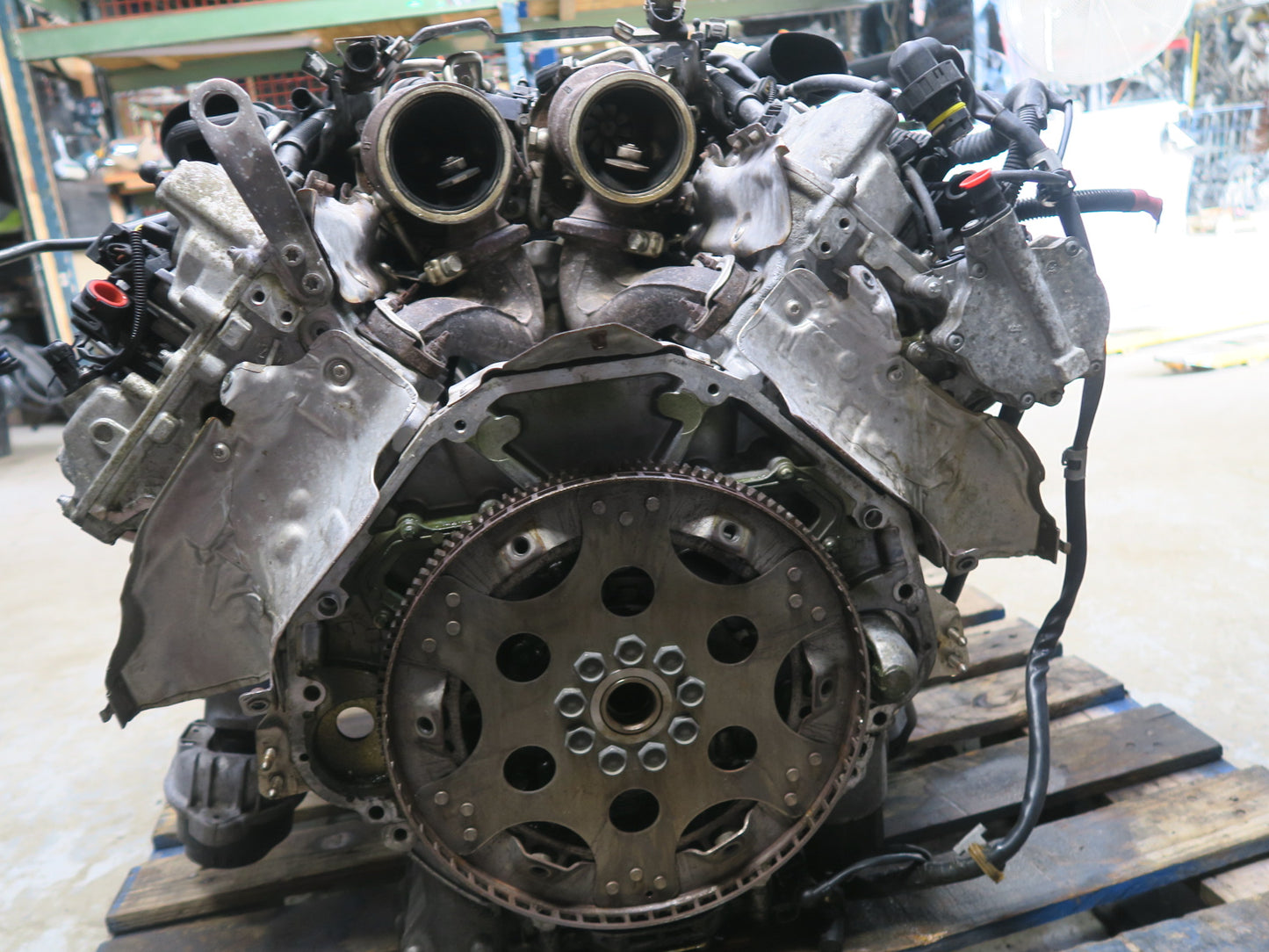 2013 BMW F10 550iX 4.4L AWD N63B44A A/T Complete Engine Motor w Turbo 87k Miles