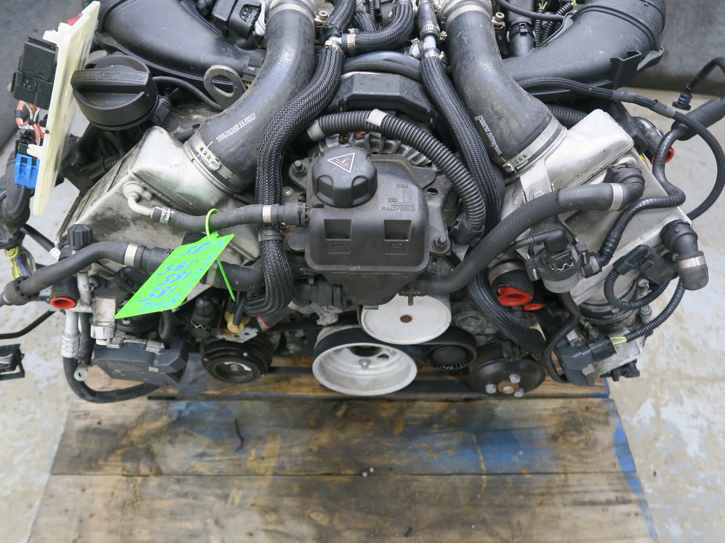2013 BMW F10 550iX 4.4L AWD N63B44A A/T Complete Engine Motor w Turbo 87k Miles