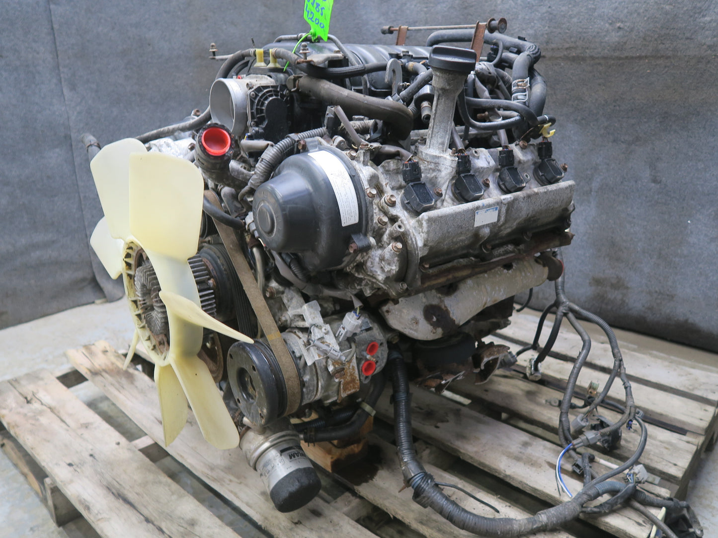 2006-2007 Lexus UZJ120L GX470 2UZFE AWD VIN T 5th Digit Complete Engine Motor