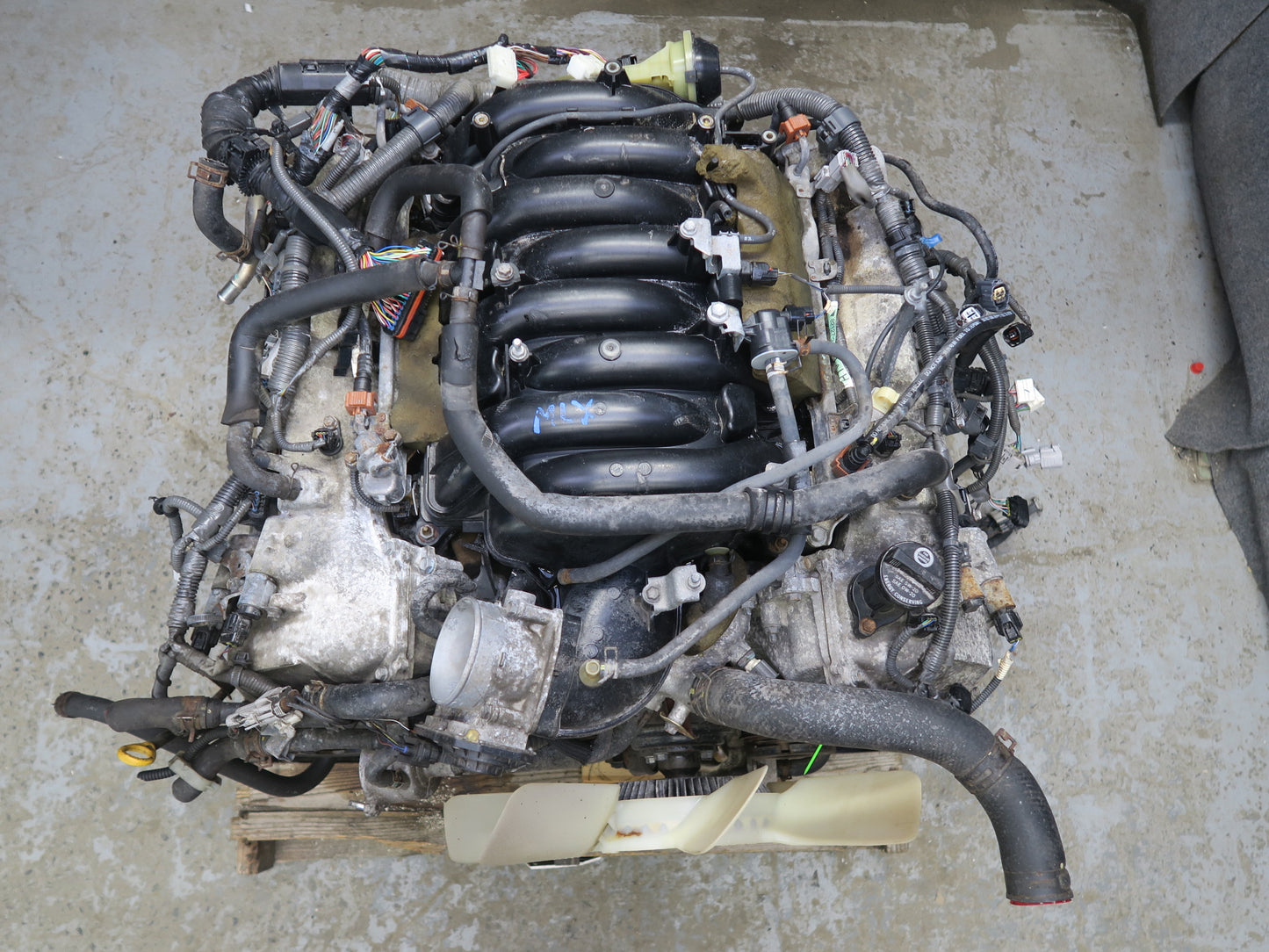 2008-2010 Lexus URJ201L LX570 AWD 5.7 V8 3UR-FE Complete Engine Motor 148k Miles