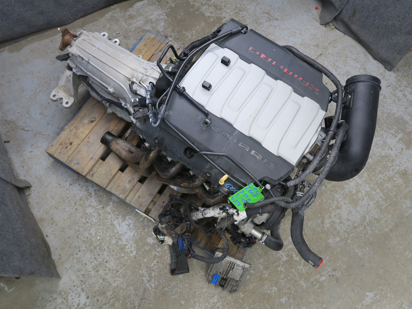 2018 Camaro SS 6.2L LT1 Engine A/T Transmission Drop OUT w ECU ECM & Pedal 110k