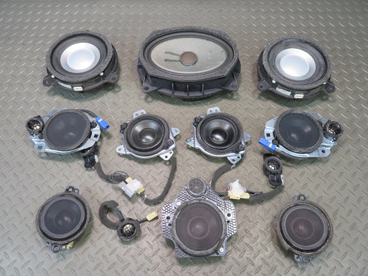 2008-2015 Lexus URJ201L LX570 13pcs Front Rear Audio Speaker Mark Levinson Set
