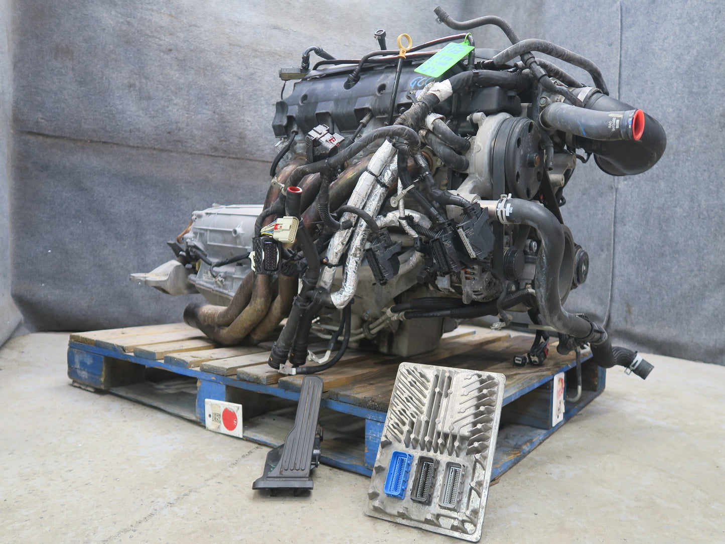 2018 Camaro SS 6.2L LT1 Engine A/T Transmission Drop OUT w ECU ECM & Pedal 110k
