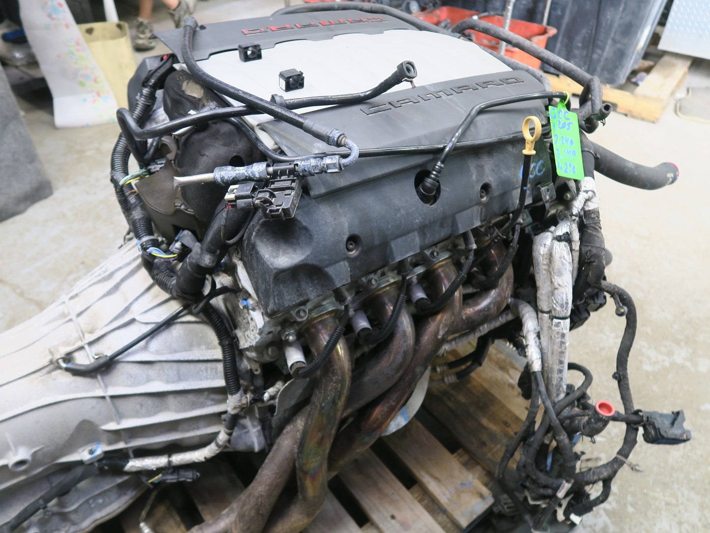 2018 Camaro SS 6.2L LT1 Engine A/T Transmission Drop OUT w ECU ECM & Pedal 110k
