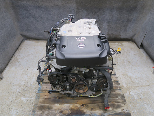 04-05 Nissan 350Z 3.5L VQ35DE RWD A/T VIN A 4TH Digit Complete Engine Motor 34K
