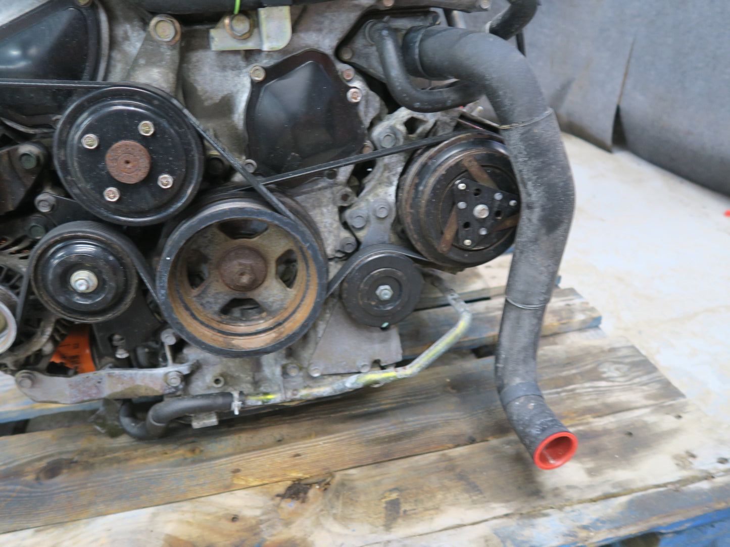 04-05 Nissan 350Z 3.5L VQ35DE RWD A/T VIN A 4TH Digit Complete Engine Motor 34K