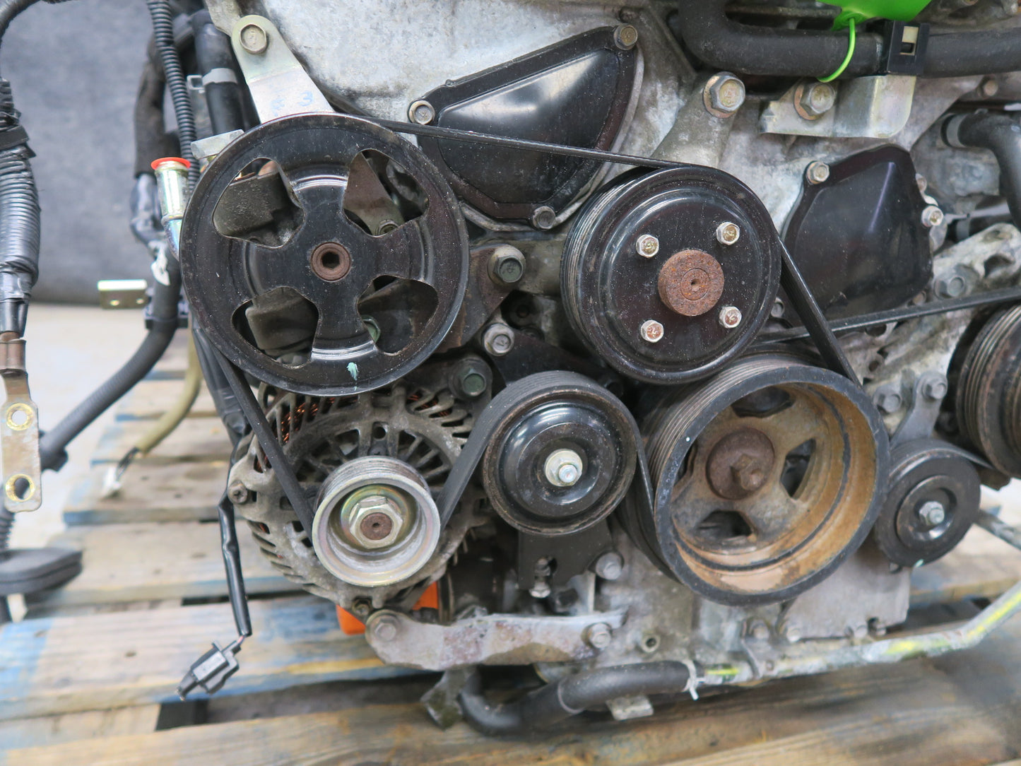 04-05 Nissan 350Z 3.5L VQ35DE RWD A/T VIN A 4TH Digit Complete Engine Motor 34K