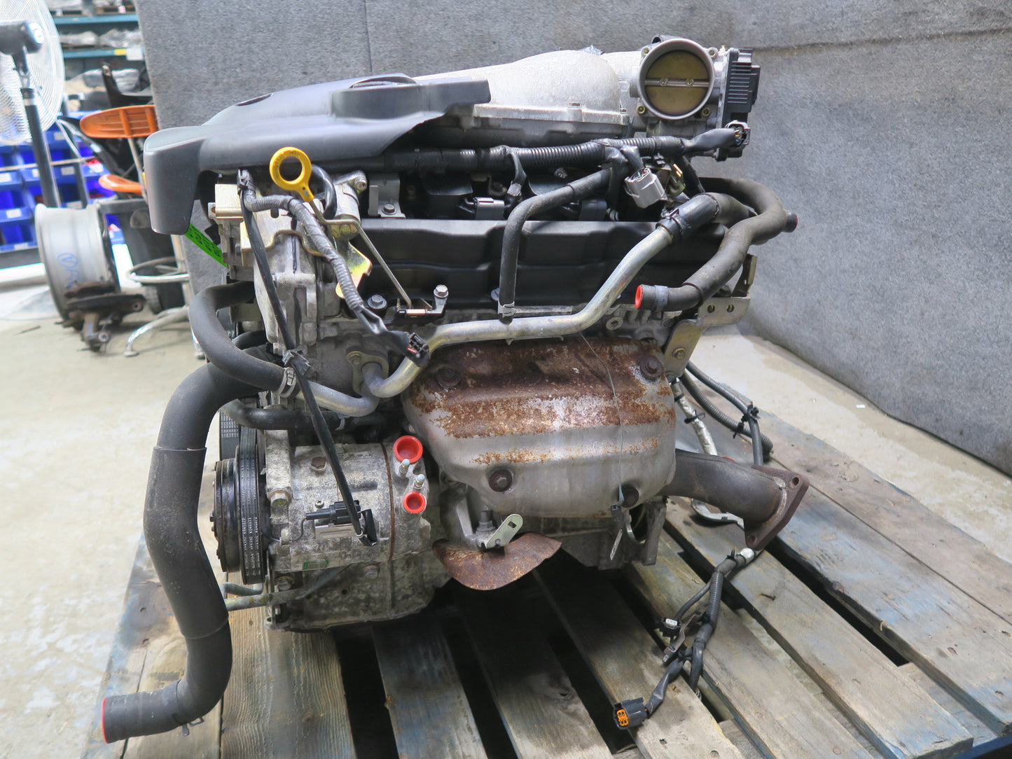 04-05 Nissan 350Z 3.5L VQ35DE RWD A/T VIN A 4TH Digit Complete Engine Motor 34K