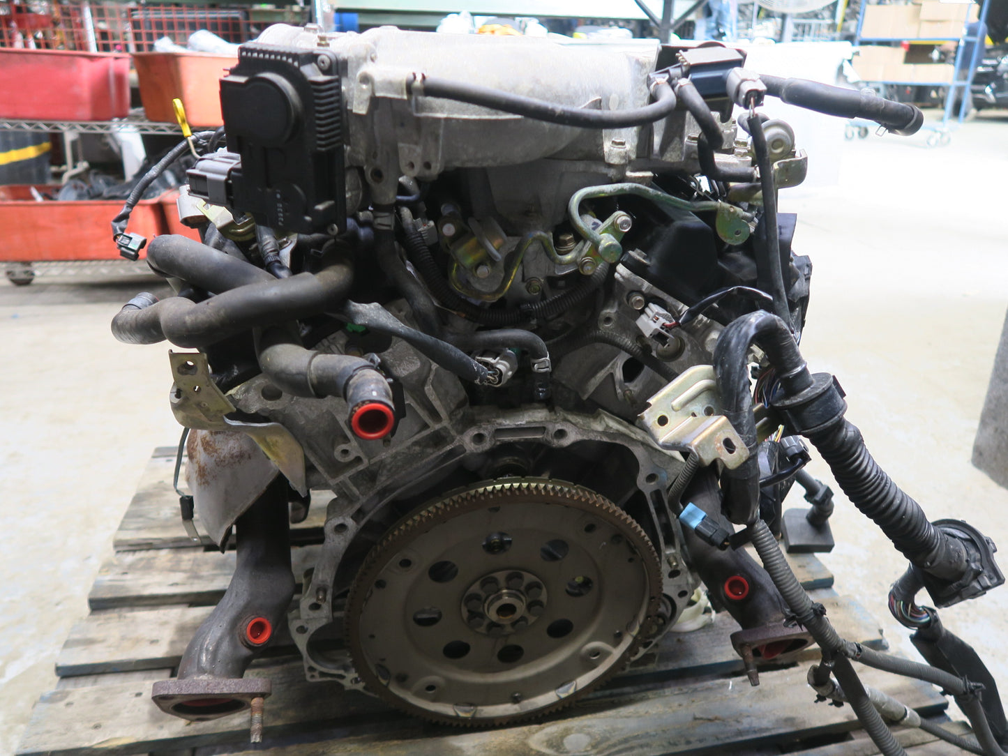 04-05 Nissan 350Z 3.5L VQ35DE RWD A/T VIN A 4TH Digit Complete Engine Motor 34K